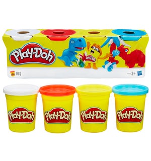 Play Doh Set de 4 Botes de Plastilina - Colores según Disponibilidad