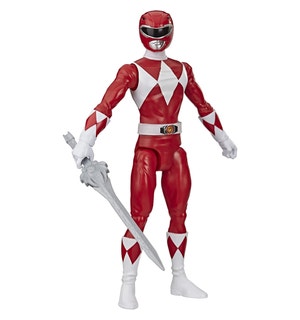 Power Rangers Mighty Morphin Red Ranger 6 cm - Modelo Según Disponibilidad