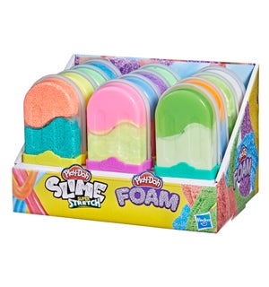 Play-Doh Foam y Play-Doh Slime Super Stretch - Diseño según Disponibilidad