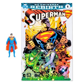 Figura de Acción DC Direct Comic con Figura Superman